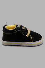 تنزيل الصورة على معرض الصور، Redtag-Black-Pram-Shoe-Pumps-Baby-0 to 18 Months
