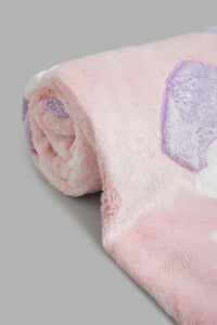 Redtag-Pink-Cupcake-Glow-In-The-Dark-Kids-Blanket-Blankets-Home-Bedroom-