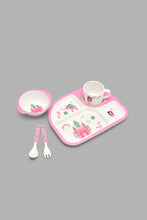 Load image into Gallery viewer, Redtag-Pink-Breakfast-Set-(5-Piece)-Breakfast-Sets-Home-Dining-
