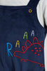Redtag-Navy-Dino-Duangree-Romper-With-Hat-Rompers-Baby-0 to 12 Months