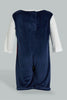 Redtag-Navy-Dino-Duangree-Romper-With-Hat-Rompers-Baby-0 to 12 Months