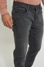 Load image into Gallery viewer, Charcoal 5-Pockets Slim Fit Jean
