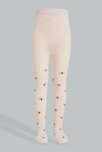 Load image into Gallery viewer, Peach Butterfly Tights
