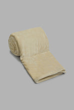 Load image into Gallery viewer, Redtag-Beige-Ultra-Soft-Blanket-
(Double-Size)-Blankets-Home-Bedroom-
