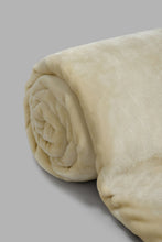 Load image into Gallery viewer, Redtag-Beige-Ultra-Soft-Blanket-
(Double-Size)-Blankets-Home-Bedroom-
