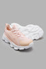 Redtag-Pink-Lace-Up-Sneaker-With-Overlay-Character,-Colour:Pale-Pink,-Filter:Women's-Footwear,-New-In,-New-In-Women-FOO,-Non-Sale,-W21B,-Women-Trainers-Women's-