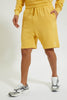 Redtag-Mustard-Loungewear-Shorts-Colour:Mustard,-Filter:Men's-Clothing,-Men-Shorts,-New-In,-New-In-Men,-Non-Sale,-Section:Men,-W21B-Men's-