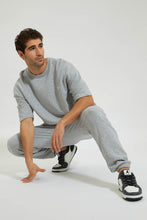 Load image into Gallery viewer, Redtag-Grey-Loungewear-Top-Colour:Grey,-Filter:Men&#39;s-Clothing,-Men-Sweatshirts,-New-In,-New-In-Men,-Non-Sale,-Section:Men,-W21B--
