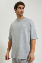 Load image into Gallery viewer, Redtag-Grey-Loungewear-Top-Colour:Grey,-Filter:Men&#39;s-Clothing,-Men-Sweatshirts,-New-In,-New-In-Men,-Non-Sale,-Section:Men,-W21B--
