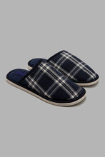 Load image into Gallery viewer, Redtag-Checkered-Slipper-Slippers-Men&#39;s-
