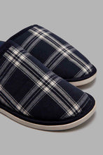 Load image into Gallery viewer, Redtag-Checkered-Slipper-Slippers-Men&#39;s-
