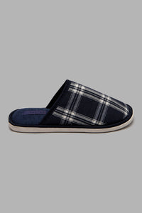 Redtag-Checkered-Slipper-Slippers-Men's-