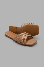 Load image into Gallery viewer, Redtag-Brown-Strappy-Mule-Character,-Colour:Brown,-Filter:Women&#39;s-Footwear,-New-In,-New-In-Women-FOO,-Non-Sale,-W21B,-Women-Casual-Sandals-Women&#39;s-
