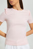Redtag-Pink-Ruffle-Detail-Sleeve-Blouse-Tops-Women's-