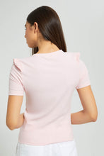Load image into Gallery viewer, Redtag-Pink-Ruffle-Detail-Sleeve-Blouse-Tops-Women&#39;s-
