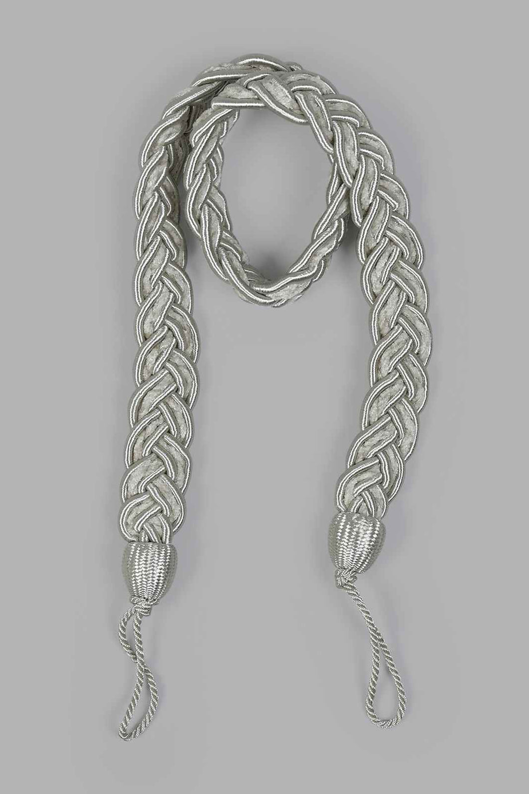 Redtag-Grey-Braided-Tie-Back-Colour:Grey,-Filter:Home-Bedroom,-HMW-BED-Tie,-New-In,-New-In-HMW-BED,-Non-Sale,-Section:Homewares,-W21B-Home-Bedroom-