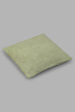 Load image into Gallery viewer, Redtag-Green-Floral-Embroidery-Cushion-Cushions-Home-Bedroom-
