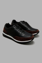 Load image into Gallery viewer, Redtag-Black-Color-Block-Sneaker-Character,-Colour:Black,-Filter:Men&#39;s-Footwear,-Men-Casual-Shoes,-New-In,-New-In-Men-FOO,-Non-Sale,-W21B-Men&#39;s-0
