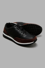 Load image into Gallery viewer, Redtag-Black-Color-Block-Sneaker-Character,-Colour:Black,-Filter:Men&#39;s-Footwear,-Men-Casual-Shoes,-New-In,-New-In-Men-FOO,-Non-Sale,-W21B-Men&#39;s-0
