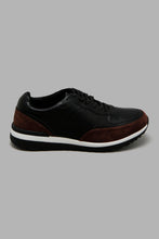 Load image into Gallery viewer, Redtag-Black-Color-Block-Sneaker-Character,-Colour:Black,-Filter:Men&#39;s-Footwear,-Men-Casual-Shoes,-New-In,-New-In-Men-FOO,-Non-Sale,-W21B-Men&#39;s-0

