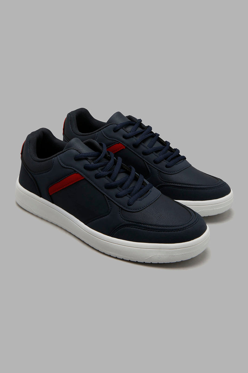 Redtag-Navy-Plain-Skate-Shoe-Skate-Shoes-Men's-