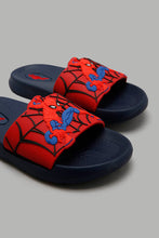 تنزيل الصورة على معرض الصور، Redtag-Navy-Spiderman-Embossed-Slide-Boys-Flip-Flops,-Character,-Colour:Navy,-Filter:Boys-Footwear-(3-to-5-Yrs),-New-In,-New-In-BOY-FOO,-Non-Sale,-W21B-Boys-3 to 5 Years
