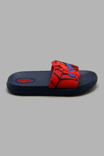 تنزيل الصورة على معرض الصور، Redtag-Navy-Spiderman-Embossed-Slide-Boys-Flip-Flops,-Character,-Colour:Navy,-Filter:Boys-Footwear-(3-to-5-Yrs),-New-In,-New-In-BOY-FOO,-Non-Sale,-W21B-Boys-3 to 5 Years
