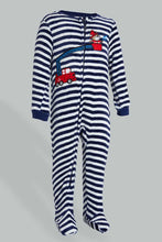 Load image into Gallery viewer, Redtag-Grey-Striped-Digger-Onesie-Pj-Set-Colour:Grey,-Filter:Infant-Boys-(3-to-24-Mths),-Infant-Boys-Pyjama-Sets,-New-In,-New-In-INB,-Non-Sale,-Section:Kidswear,-W21B-Infant-Boys-3 to 24 Months
