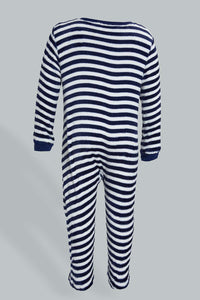 Redtag-Grey-Striped-Digger-Onesie-Pj-Set-Colour:Grey,-Filter:Infant-Boys-(3-to-24-Mths),-Infant-Boys-Pyjama-Sets,-New-In,-New-In-INB,-Non-Sale,-Section:Kidswear,-W21B-Infant-Boys-3 to 24 Months