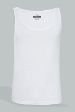 Load image into Gallery viewer, White Sleeveless Vest (Pack of 3)
