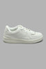 Redtag-White-Classic-Sneaker-Sneakers-Senior-Girls-5 to 14 Years