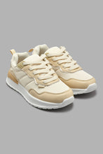 Load image into Gallery viewer, Redtag-Beige-Lace-Up-Sneaker-Sneakers-Senior-Girls-5 to 14 Years
