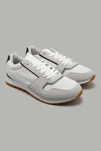 Load image into Gallery viewer, Redtag-White-Plain-Sneakers-Sneakers-Men&#39;s-
