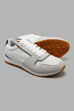 Load image into Gallery viewer, Redtag-White-Plain-Sneakers-Sneakers-Men&#39;s-
