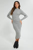 Redtag-Grey-Turtle-Neck-Ribbed-Maxi-Dress-Colour:Grey,-Filter:Women's-Clothing,-New-In,-New-In-Women,-Non-Sale,-Section:Women,-W21B,-Women-Dresses-Women's-