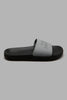 Redtag-Grey-Strap-Embossed-Slide-Sliders-Men's-