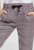 Redtag-Black-Check-Casual-Trouser-Trousers-Girls-2 to 8 Years
