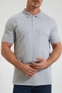 Redtag-Ecru-Polo-Shirt-Colour:Ecru,-Filter:Men's-Clothing,-Men-T-Shirts,-New-In,-New-In-Men,-Non-Sale,-Section:Men,-TBL,-W21B-Men's-