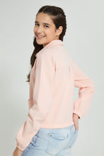 Load image into Gallery viewer, Redtag-Pink--Crop-Top-Shirt-Blouses-Senior-Girls-9 to 14 Years
