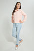 Redtag-Pink--Crop-Top-Shirt-Blouses-Senior-Girls-9 to 14 Years