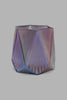 Redtag-Lustre-Multicolour-Glass-Candle-Holder-Large-Colour:Purple,-Filter:Home-Decor,-HMW-HOM-Candle-Stand,-HOM-HOME-SPUN-2,-New-In,-New-In-HMW-HOM,-Non-Sale,-Section:Homewares,-W21B-Home-Decor-