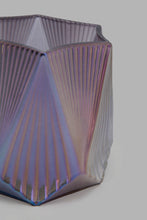 Load image into Gallery viewer, Redtag-Lustre-Multicolour-Glass-Candle-Holder-Large-Colour:Purple,-Filter:Home-Decor,-HMW-HOM-Candle-Stand,-HOM-HOME-SPUN-2,-New-In,-New-In-HMW-HOM,-Non-Sale,-Section:Homewares,-W21B-Home-Decor-
