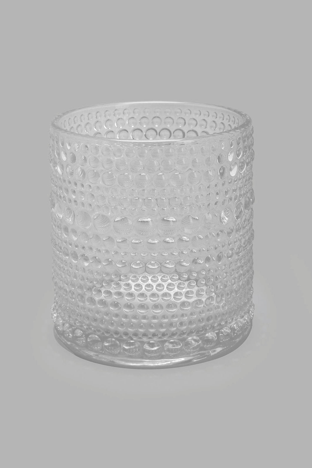 Redtag-Glass-Embossed-Candle-Holder-Colour:White,-Filter:Home-Decor,-HMW-HOM-Candle-Stand,-HOM-HOME-SPUN-2,-New-In,-New-In-HMW-HOM,-Non-Sale,-Section:Homewares,-W21B-Home-Decor-