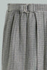 Redtag-Grey/Black-Tweed-Pleated-Skirts-Skirts-Senior-Girls-9 to 14 Years