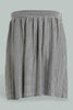 Redtag-Grey/Black-Tweed-Pleated-Skirts-Skirts-Senior-Girls-9 to 14 Years