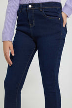 Load image into Gallery viewer, Redtag-Dark-Wash-Skinny-Knitted-Jean-Jeans-Skinny-Fit-Senior-Girls-9 to 14 Years
