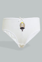 تنزيل الصورة على معرض الصور، Redtag-Assorted-5-Pc-Pack-Printed-Briefs-Briefs-Girls-2 to 8 Years
