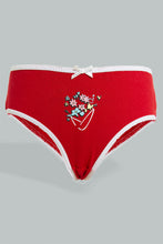 تنزيل الصورة على معرض الصور، Redtag-Assorted-5-Pc-Pack-Printed-Briefs-Briefs-Girls-2 to 8 Years
