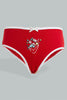 Redtag-Assorted-5-Pc-Pack-Printed-Briefs-Briefs-Girls-2 to 8 Years