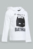 Redtag-White-Batman-Hoody-Tshirt-Long-Sleeves-Infant-Boys-3 to 24 Months